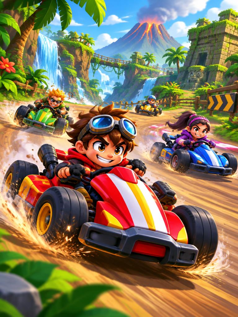 Portada de Crash Team Racing Nitro-Fueled